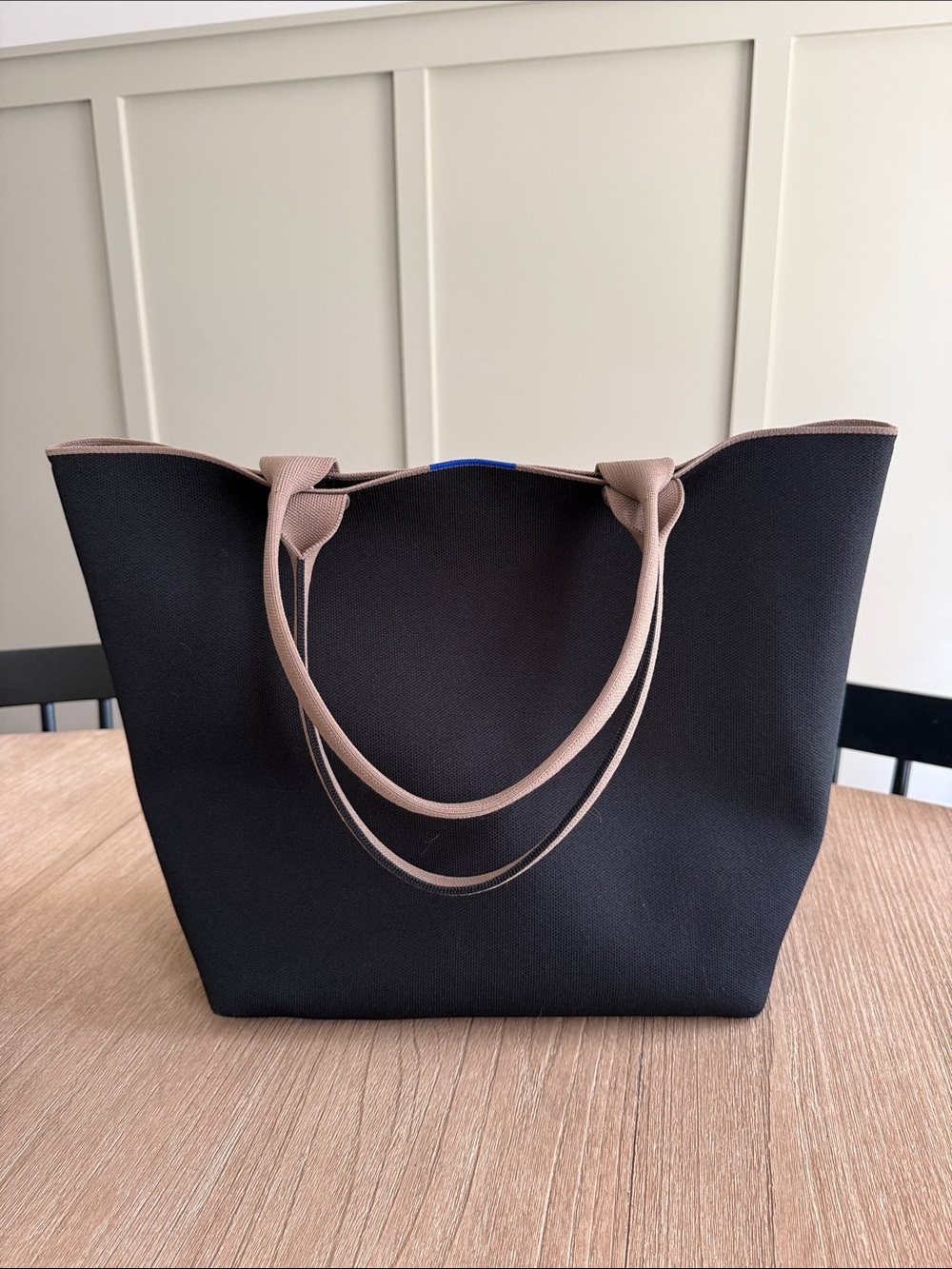 Rothy’s Lightweight Tote Black Portobello - Picture 2 of 9